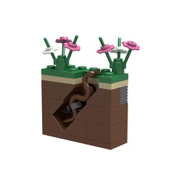 Garden and Earthworm