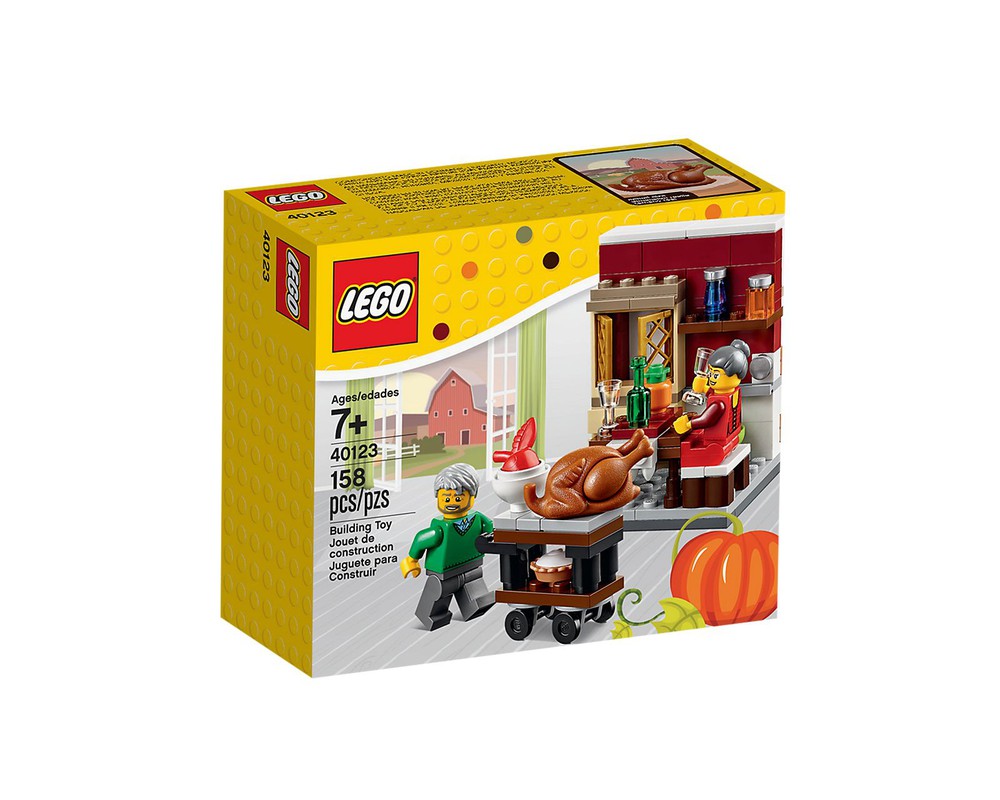 Lego Set 40123 1 Thanksgiving Feast 2015 Seasonal Thanksgiving