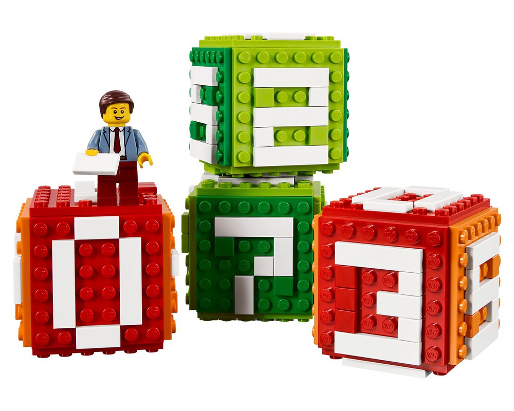 LEGO Set 40172-1 Brick Calendar (2017 Gear) | Rebrickable - Build with LEGO