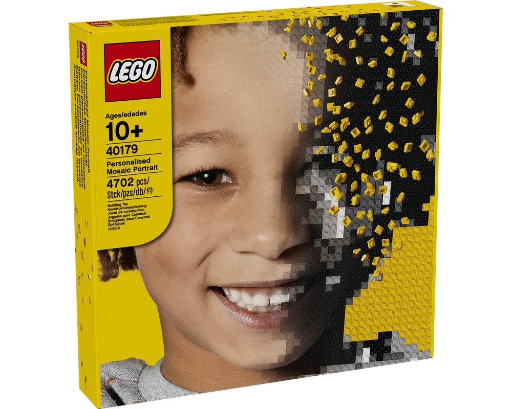 LEGO Set 40179-1 Personalised Mosaic Portrait (2016 Sculptures