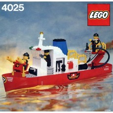 Fire Boat (set 4025-1)