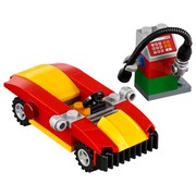 Car and Petrol Pump