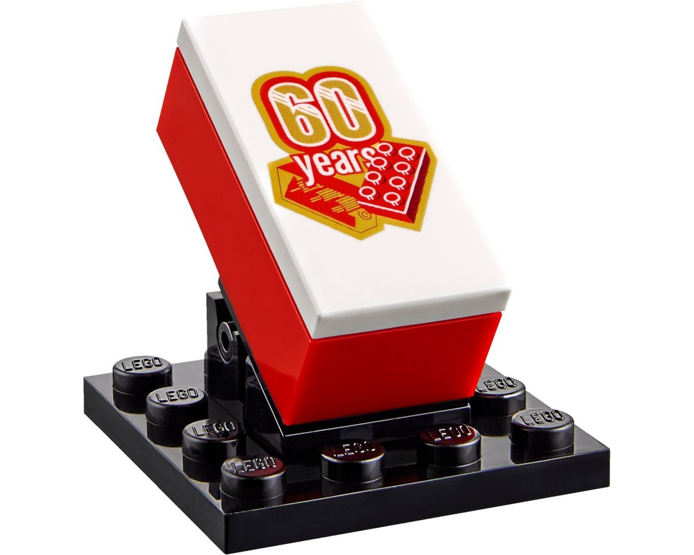 Lego Set 40290 1 S1 60 Years Of The Lego Brick Commemorative Display Lego Set 40290 1 S1 60 Years Of The Lego Brick Commemorative Display