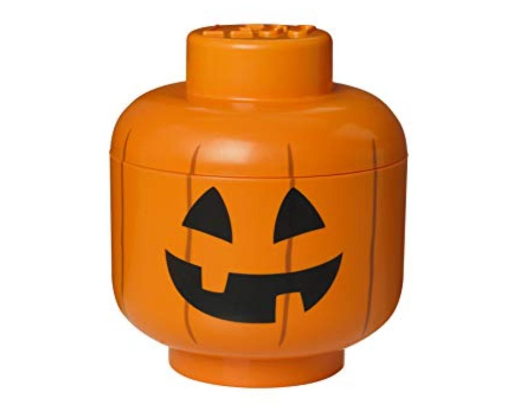 Lego pumpkin cheap storage head