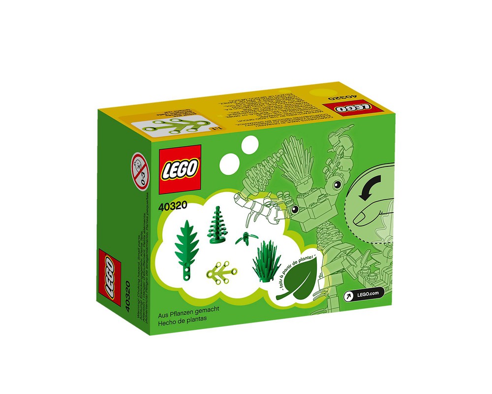 Sustainable LEGO® elements: 40320 Plants from Plants