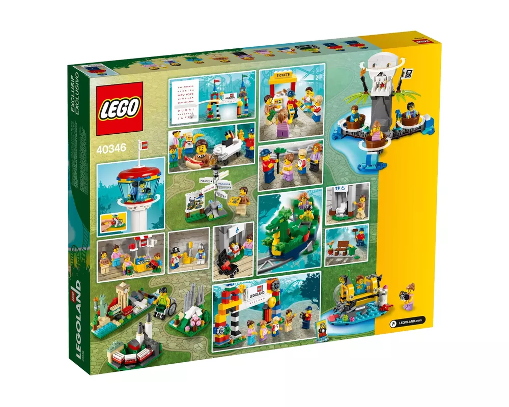 LEGO Set 40346-1 LEGOLAND Park (2019 Legoland Parks) | Rebrickable 