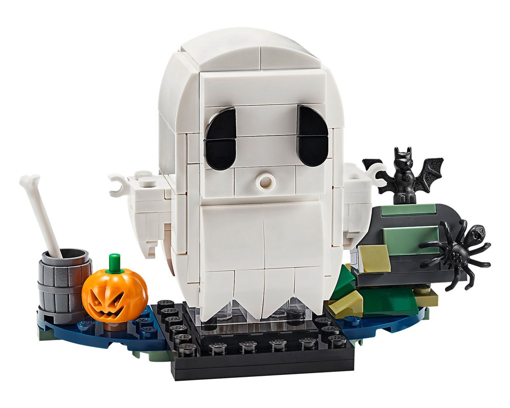 LEGO Set 403511 Ghost (2019 Brickheadz) Rebrickable Build with LEGO