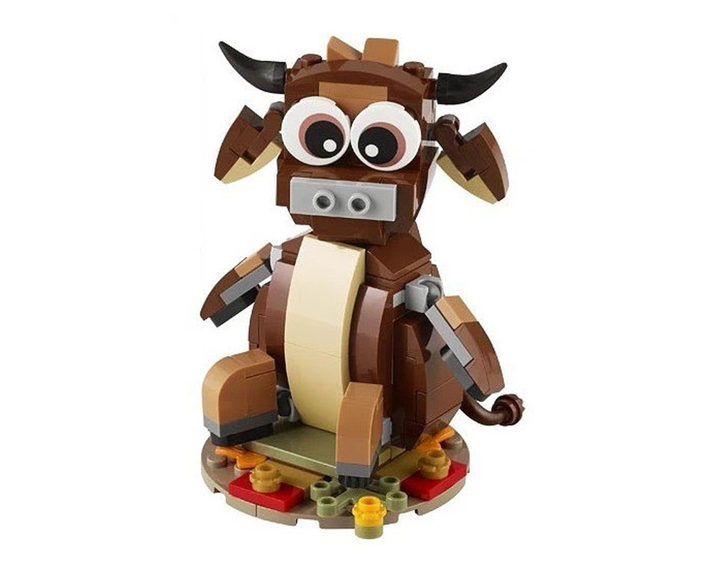 LEGO Set 40417-1 Year of the Ox (2021 Seasonal) | Rebrickable 