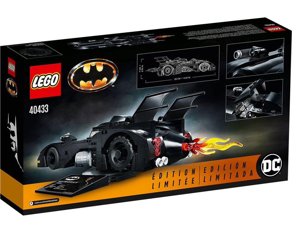 40433-1 1989 - Limited Edition Super Heroes DC > Batman) | Rebrickable - Build with LEGO