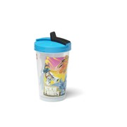 Ninjago Tumbler with Straw (Blue Lid)
