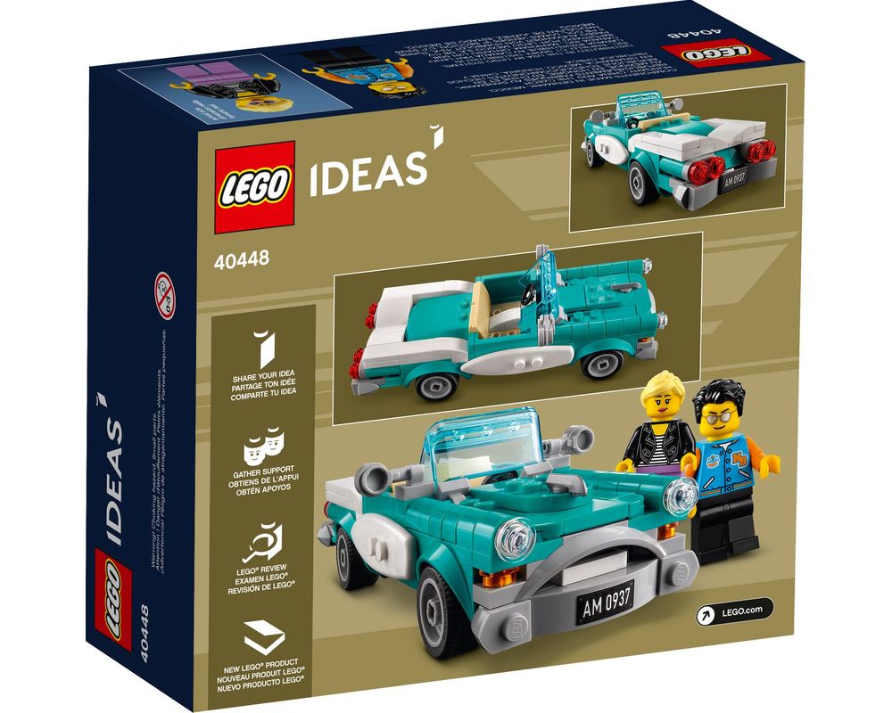 LEGO Set 40448-1 Vintage Car (2021 LEGO Ideas and CUUSOO 