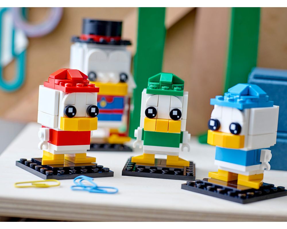 Huey Dewey & Louie LEGO BrickHeadz Series 40477 Scrooge McDuck 