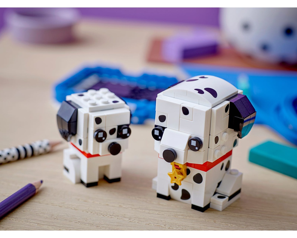 LEGO Set 40479-1 Dalmatian and Puppy (2021 Brickheadz