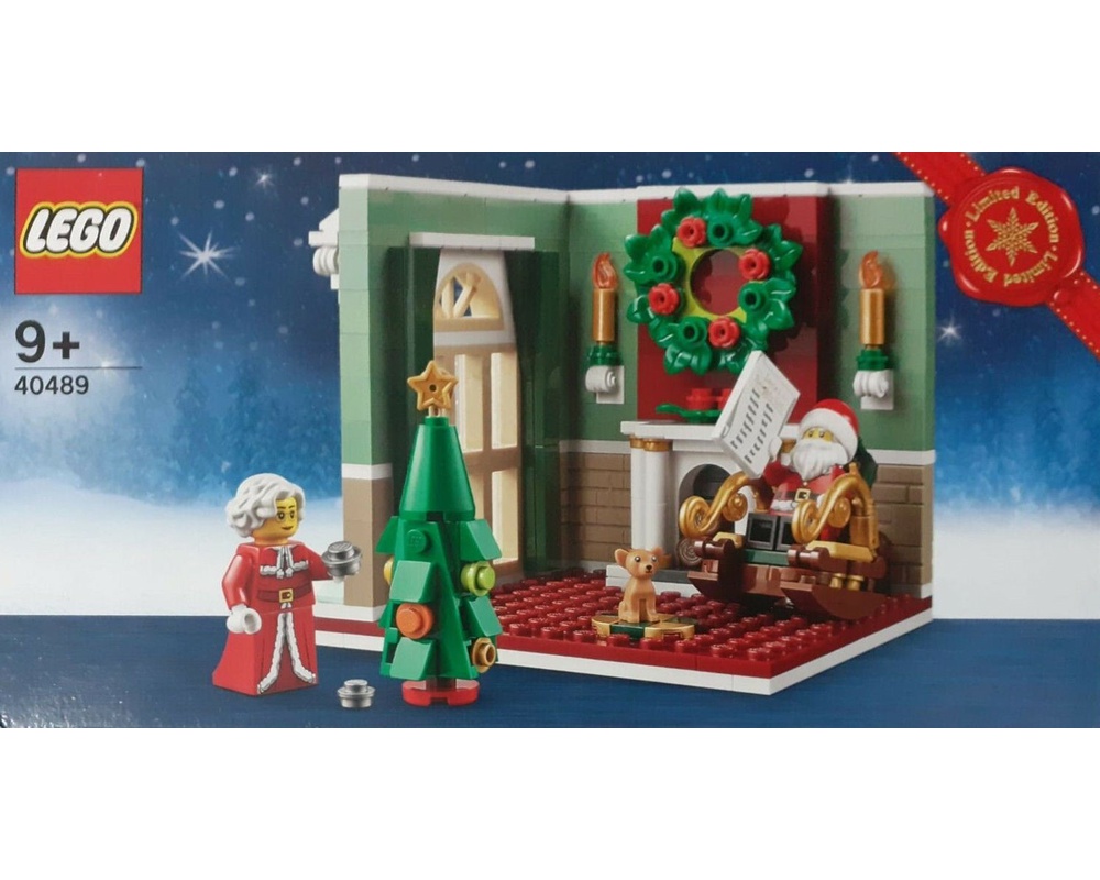 Lego Mr And Mrs Claus Living Room