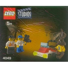 Nesquik Promotional Set: Quicky the Bunny, Director, Cameraman and Car (set 4049-1)