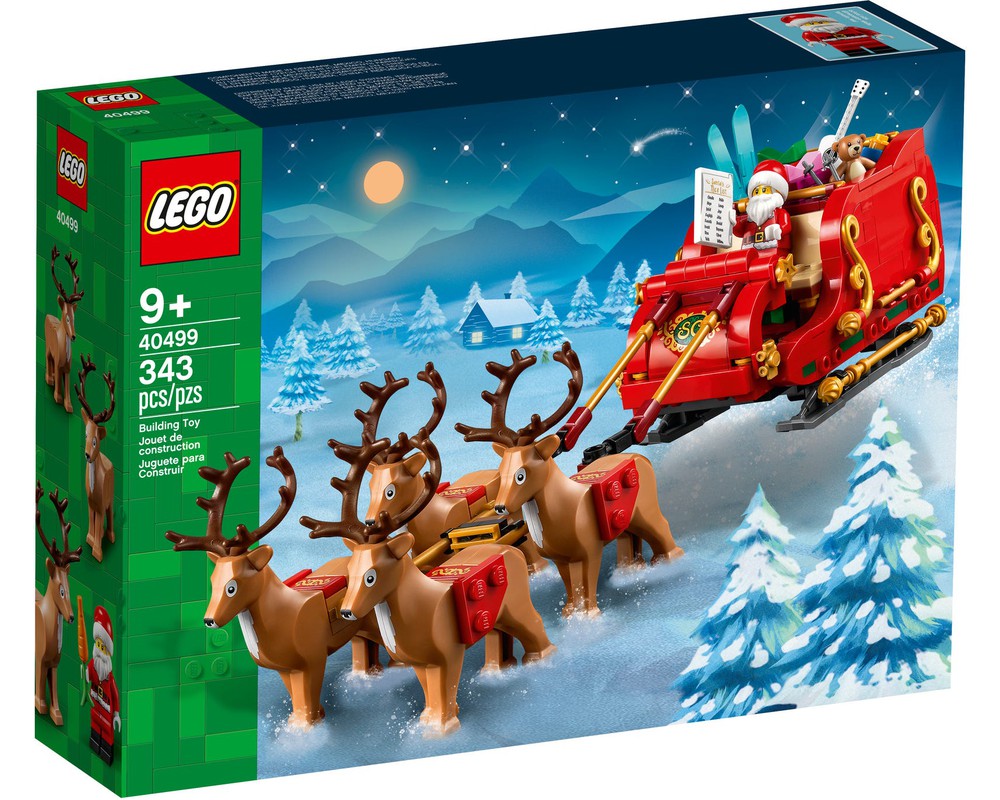 lego sleigh 2021