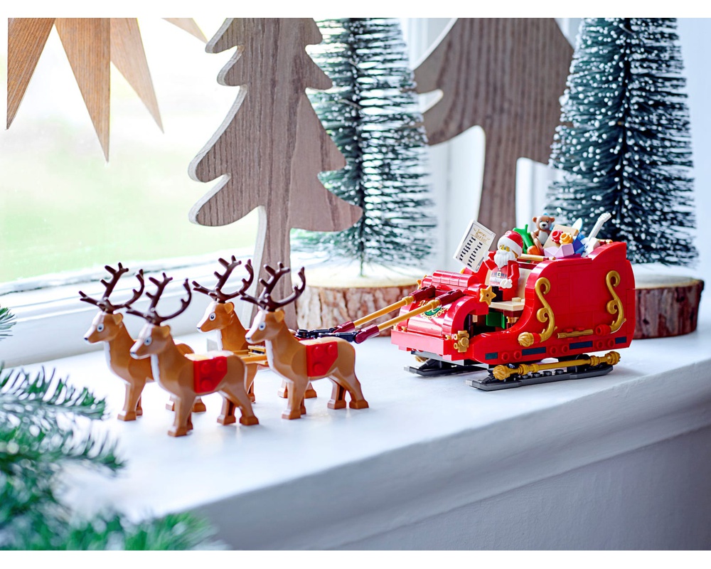 LEGO Set 40499-1 Santa's Sleigh (2021 Seasonal > Christmas