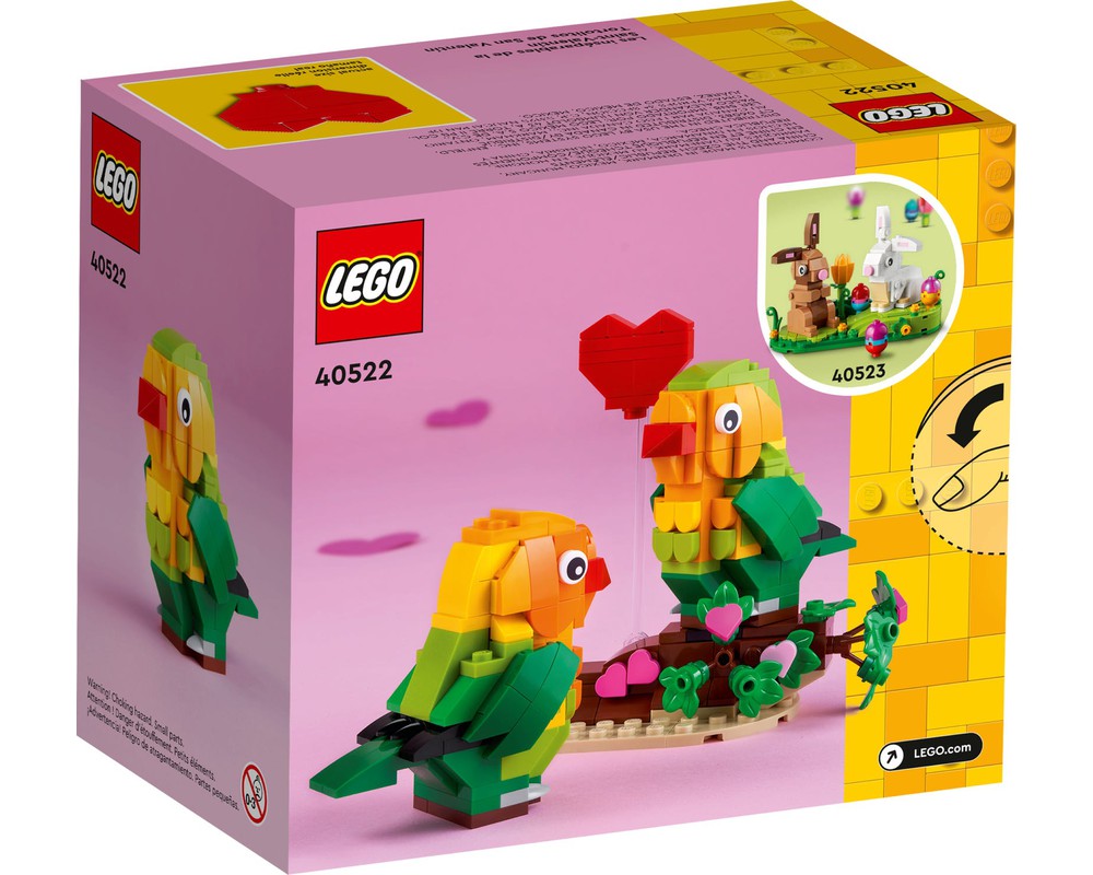 LEGO Set 40522-1 Valentine Lovebirds (2022 Seasonal &gt; Valentine