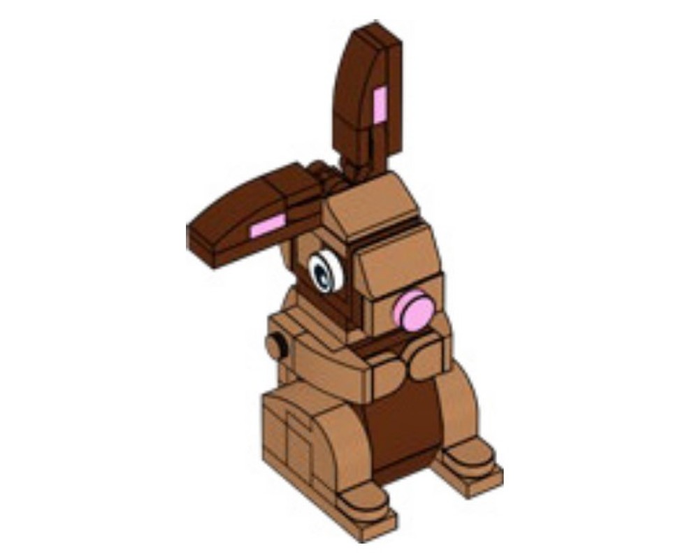 LEGO Set 40523-1-s1 Brown Rabbit (2022 Seasonal > Easter) | Rebrickable ...