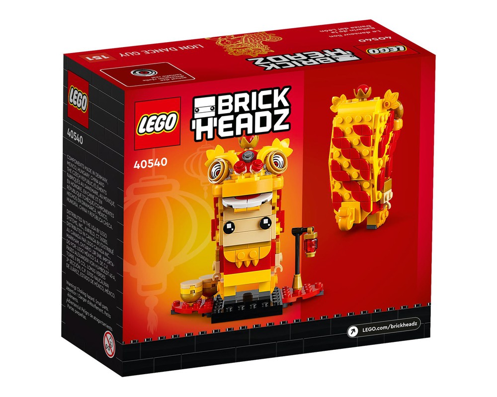 Lego brickheadz 2025 dragon dance guy