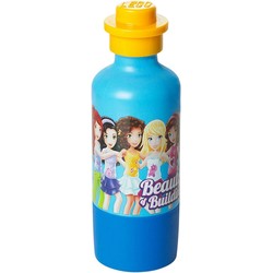 Friends Beauty of Building Drinking Bottle with Cup - Blue