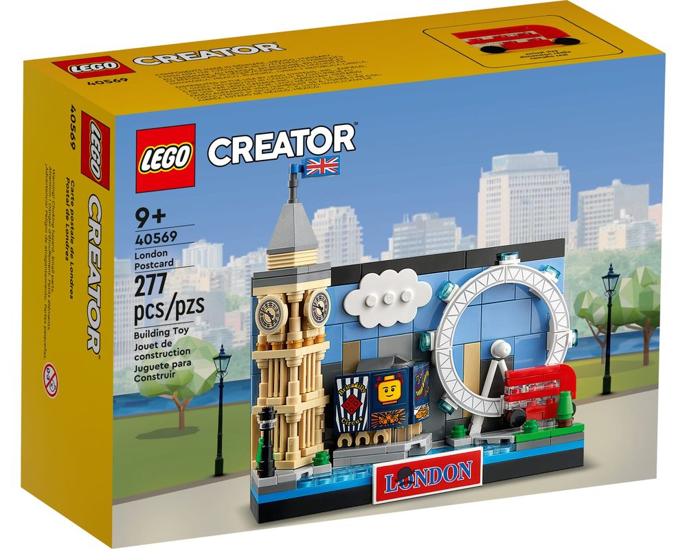 LEGO Set 40569-1 London Postcard (2022 Creator) | Rebrickable 
