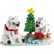 Wintertime Polar Bears (set 40571-1)