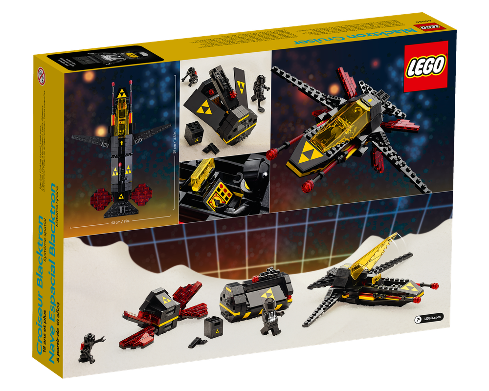 LEGO Set 40580-1 Blacktron Cruiser (2023 Promotional) | Rebrickable ...