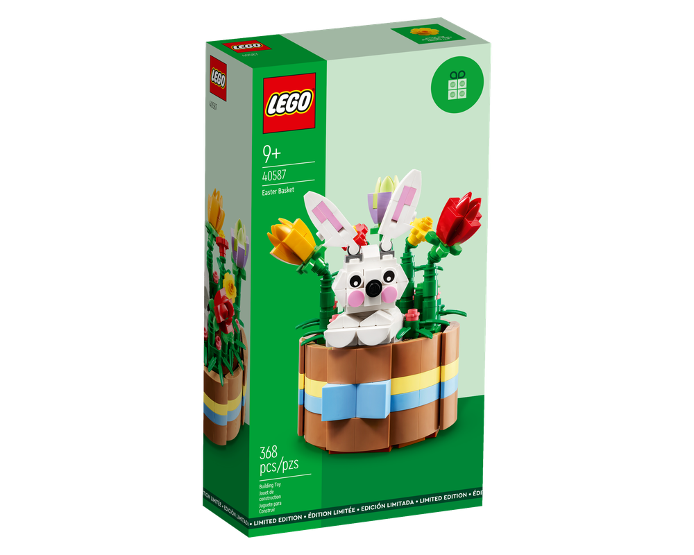 クリスマスモチーフオーダーページ LEGO 40587 Easter Basket Set Parts List