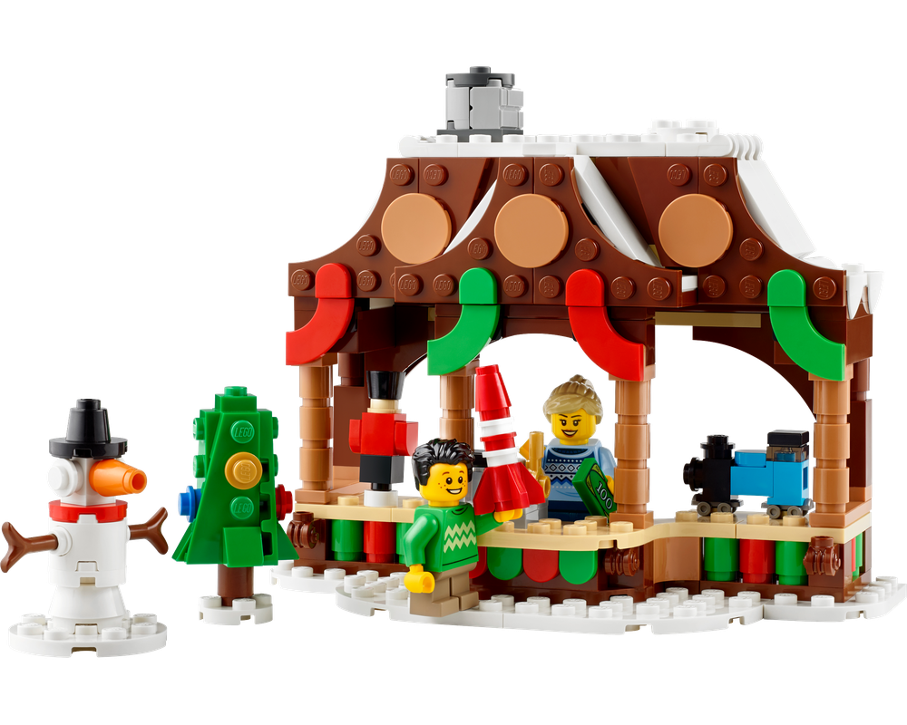 Attenir WINTER STAR SELECTION 2箱セット LEGO Set 40602-1 Winter Market Stall (2023 Seasonal