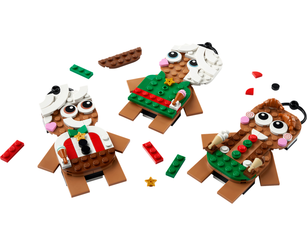 LEGO Set 40642-1 Gingerbread Ornaments (2023 Seasonal > Christmas