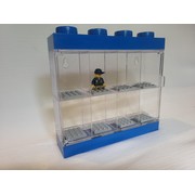 Minifigure Display Case 8 (Blue)