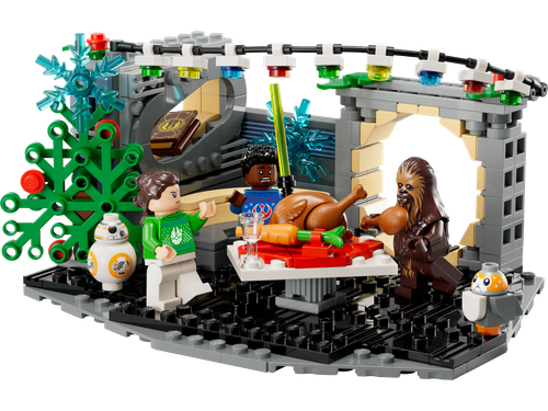 Millennium Falcon Holiday Diorama