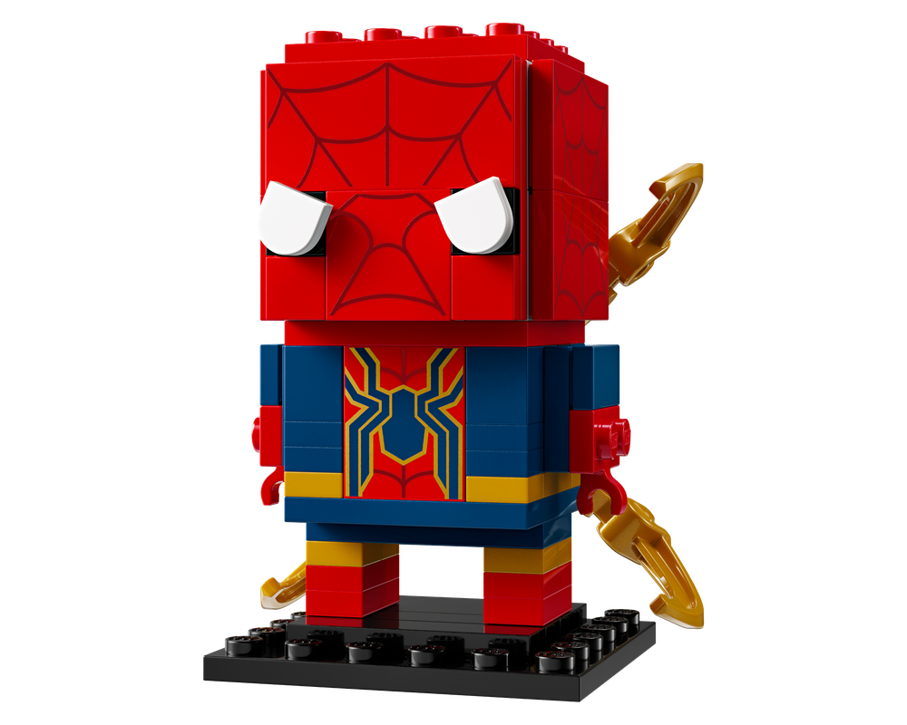 LEGO Set 406701 Iron SpiderMan (2024 Brickheadz) Rebrickable