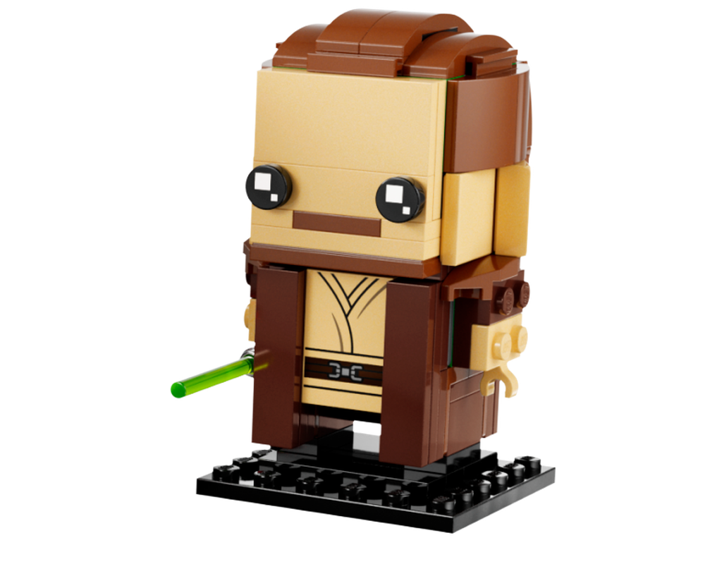 LEGO Set 40676-1-s5 Qui-Gon Jinn (2024 Brickheadz) | Rebrickable ...