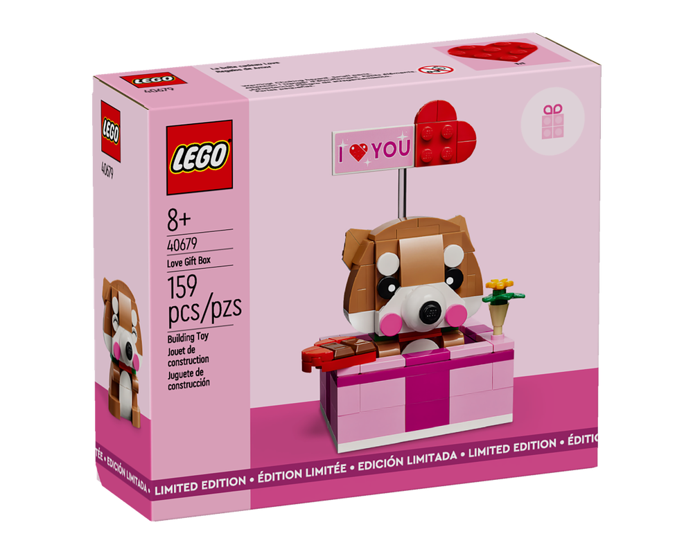 LEGO Set 40679-1 Love Gift Box (2024 Seasonal > Valentine ...