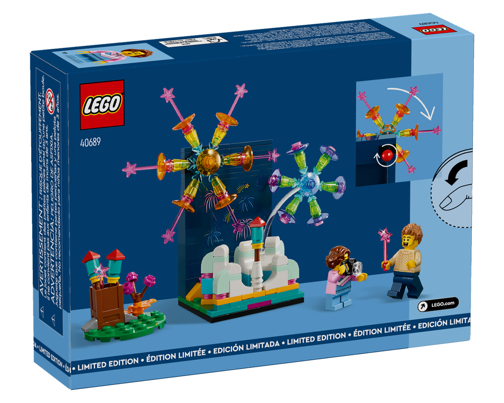 Lego Set 40689-1 Firework Celebrations (2024 Promotional) 