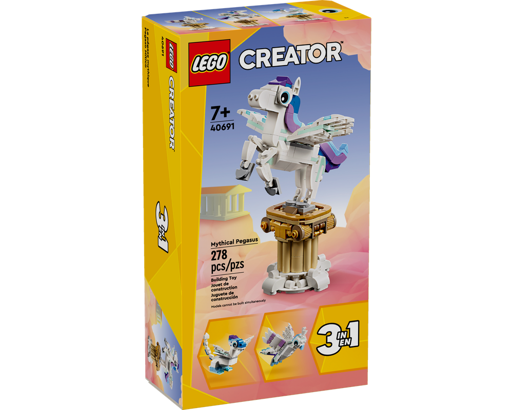 LEGO Set 40691-1 Mythical Pegasus (2024 Creator > Creator 3-in-1