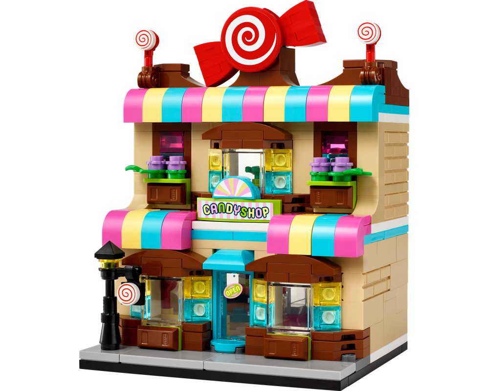 LEGO Set 40692-1 Candy Store (2024 Promotional) | Rebrickable - Build ...