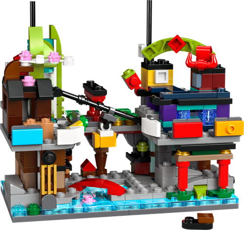 Micro NINJAGO City Markets