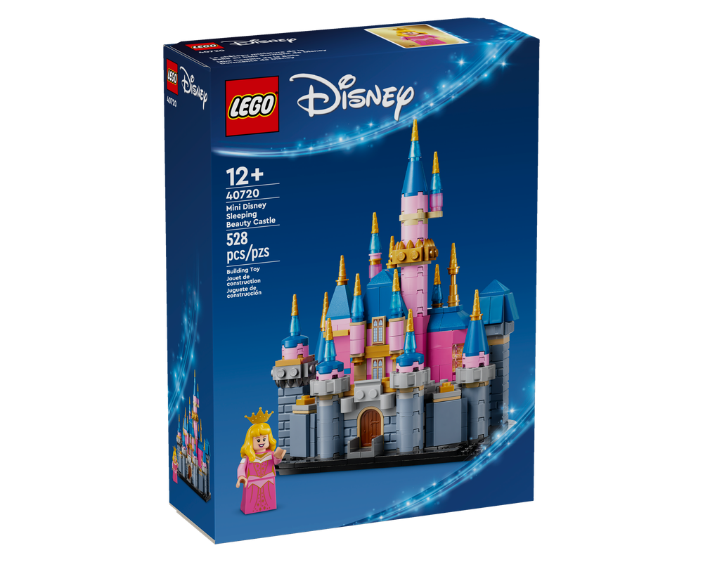 LEGO Set 40720-1 Mini Disney Sleeping Beauty Castle (2024 Disney ...