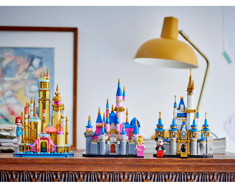 LEGO Set 40720-1 Mini Disney Sleeping Beauty Castle (2024 Disney ...