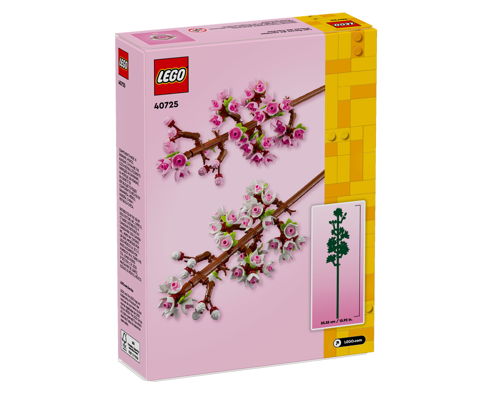 LEGO Set 407251 Cherry Blossoms (2024 Other) Rebrickable Build with LEGO