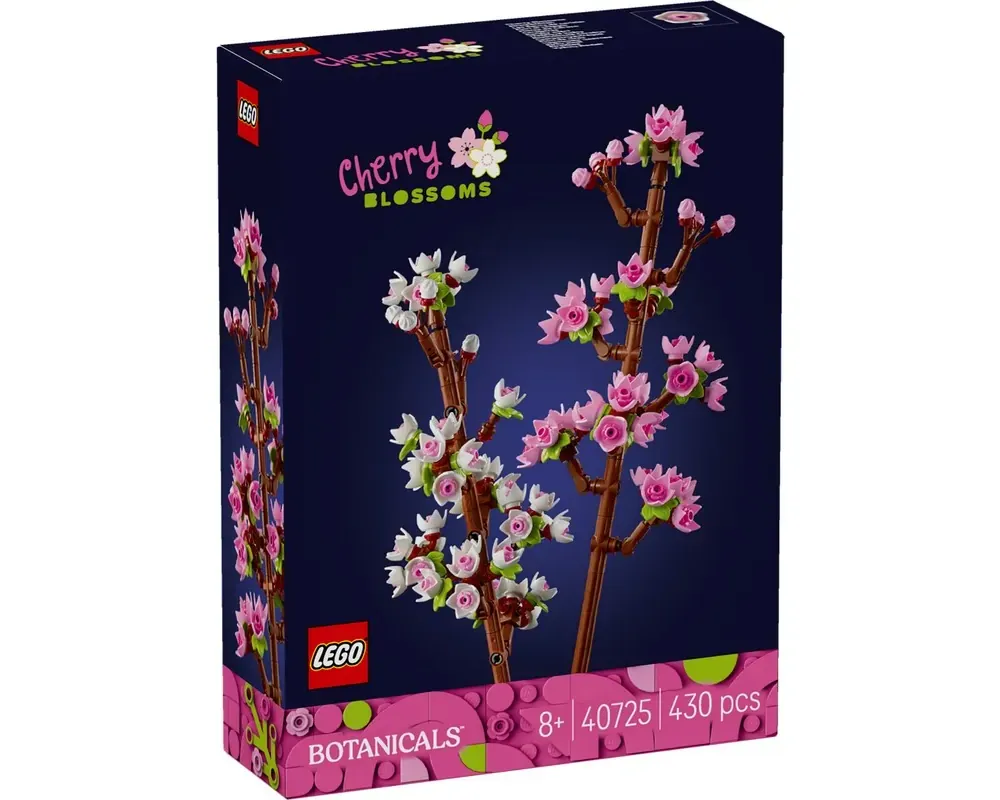 LEGO Set 40725-1 Cherry Blossoms (2024 Botanicals) | Rebrickable