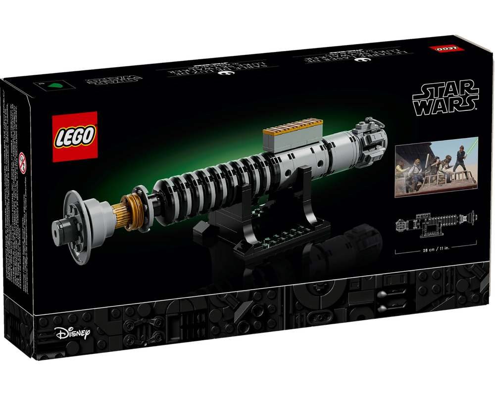 Lego Set 40730 1 Luke Skywalker S Lightsaber 2024 Star Wars Rebrickable Build With Lego