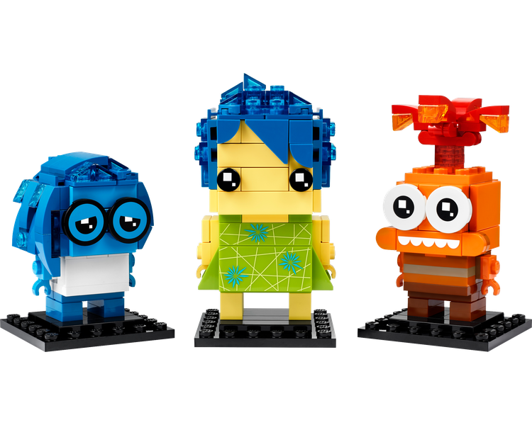 LEGO Brickheadz 40749 Joy, Sadness & Anxiety