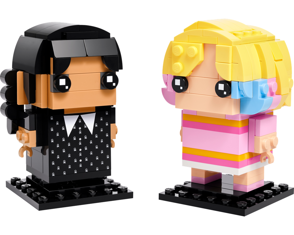 LEGO Set 40750-1 Wednesday & Enid (2024 Brickheadz