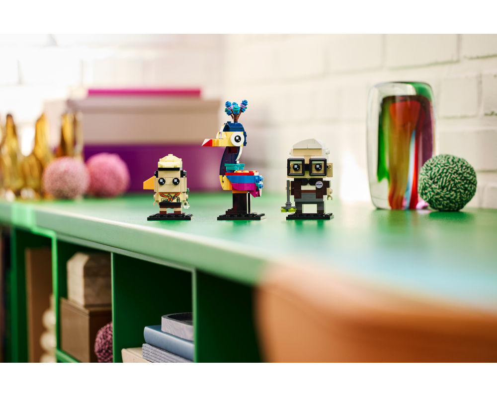 ぞうきち ③⑨⑩⑪⑰ Set Review - #40752-1: Carl, Russell & Kevin - Brickheadz