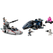 Imperial Dropship vs. Rebel Scout Speeder