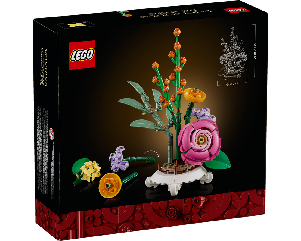 LEGO Set 40762-1 Mixed Flowerpot (2025 Botanicals) | Rebrickable